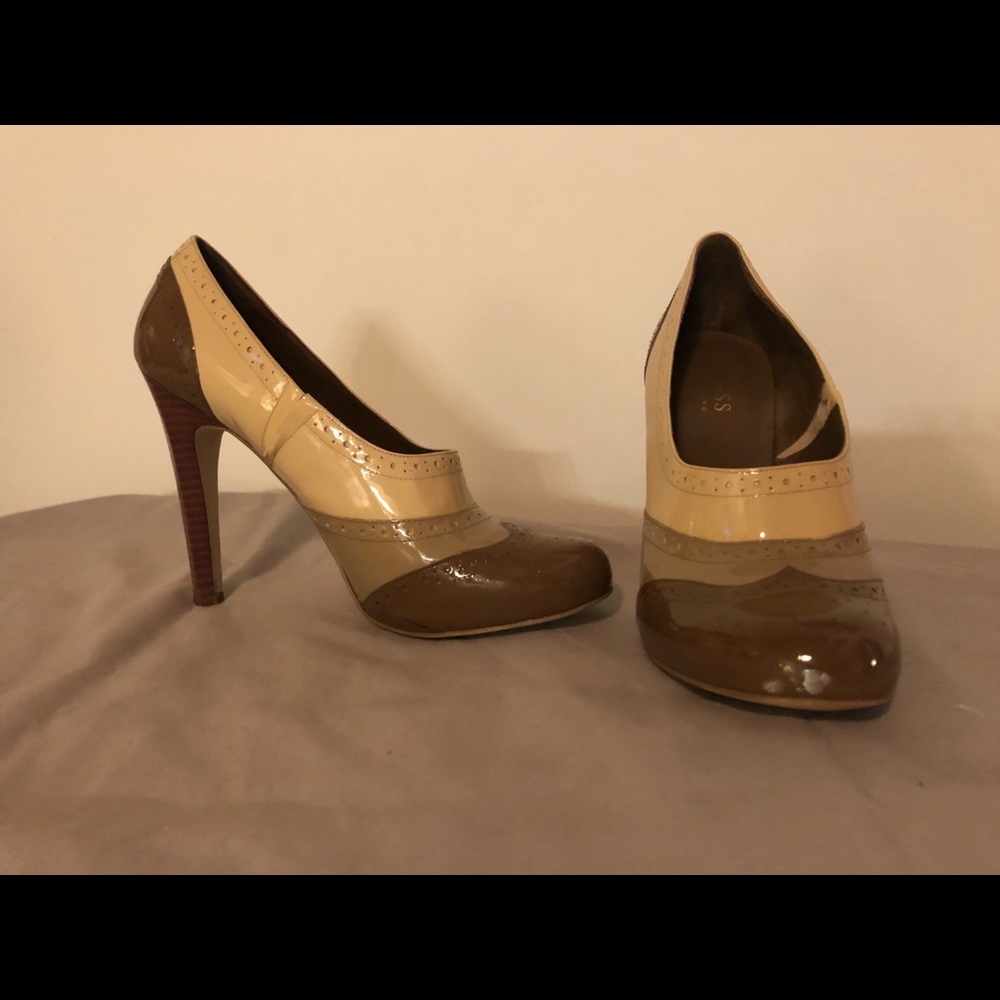 Guess Brown/Beige/Cream Heel